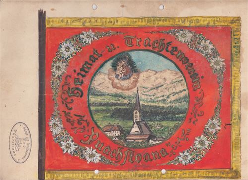 Fahnenweihe D´Puachstoana 1954