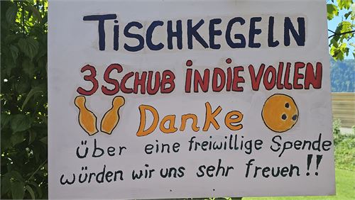 Tischkegeln - Historische Schützenkompanie Puch