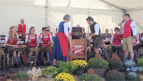 Bierantstich - Bgm. Barbara Schweitl