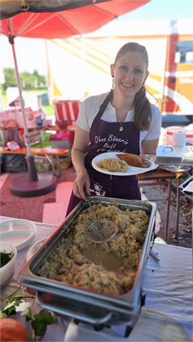 Pucher Bäuerinnen beim Herbstfest - Schartengut