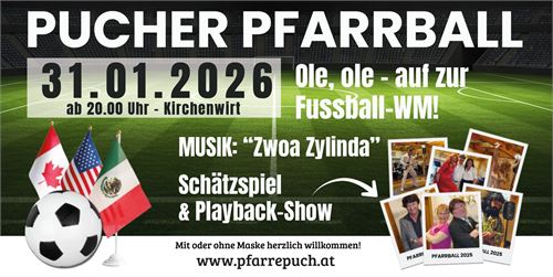 Pucher Pfarrball 2026