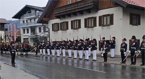 66. Anton Wallner Feier in Puch - Kranzniederlegung