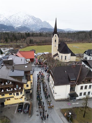 66. Anton Wallner Feier in Puch - Kranzniederlegung