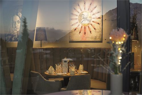 Restaurant VOI.bio im Zentrum für Visionen in Puch