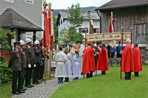 Fronleichnam Puch - Baldachin