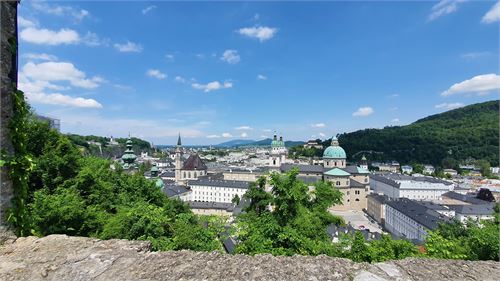 Blick auf den Salzburger Dom