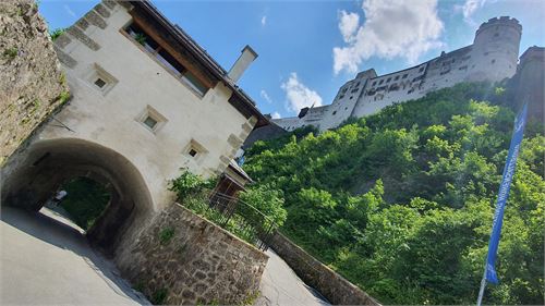 Wanderung von der Altstadt zur Festung Hohensalzburg