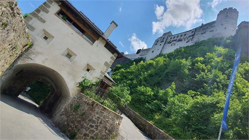 Wanderung von der Altstadt zur Festung Hohensalzburg