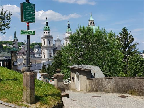 Wanderung von der Festung zum Salzburger Dom