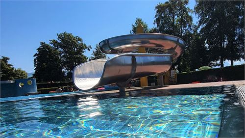 Rutsche Freibad Hallein