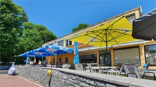 Kiosk Freibad Hallein