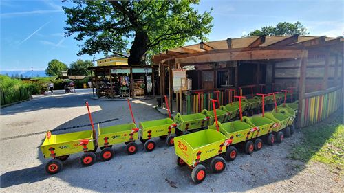 Bollerwagen-Verleih im Zoo Salzburg