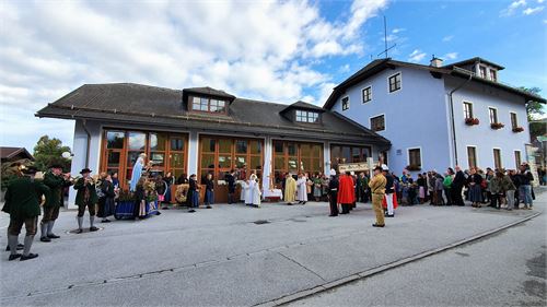 Erntedankfest-Prozession in Puch bei Salzburg