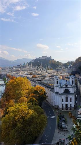 Blick auf die Stadt Salzburg
