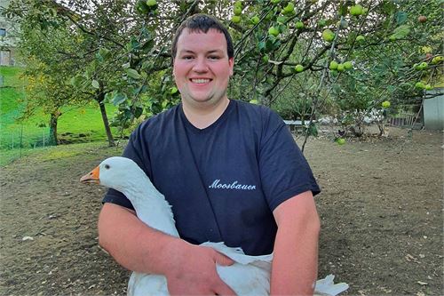 Stefan Meißl - Moosbauer mit Gansl