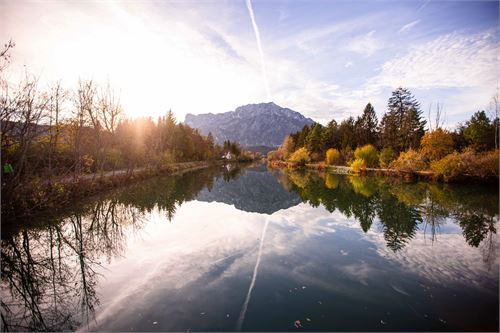 Untersbergblick Urstein | ©TVB Puch - Kuscheiart