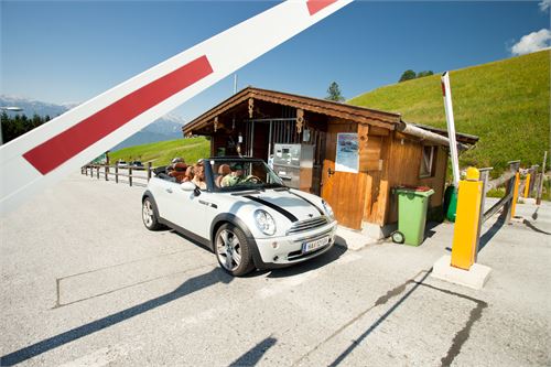 Mautpflichtige Panoramastraße zur Posalm | ©Tennengau.com