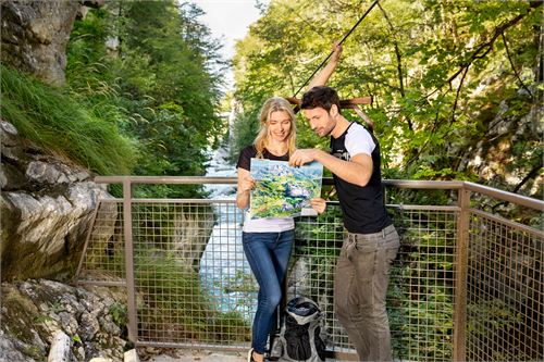 Wandern durch die Salzachöfen | ©TVB Golling